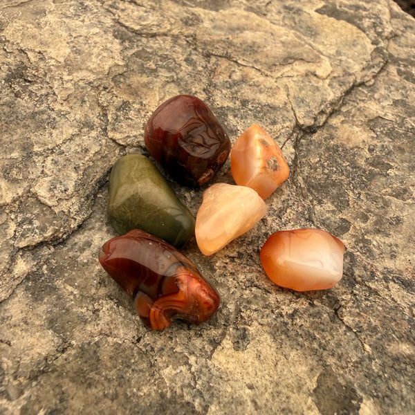 Tumbled Stones and Crystals
