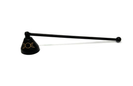 Triple Moon M Iron Candle Snuffer (≈9")