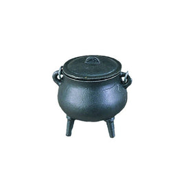 Mini Plain - Mini - Cast Iron Cauldron w/ Lid