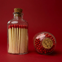 Matches in Apothecary Jar - No Label