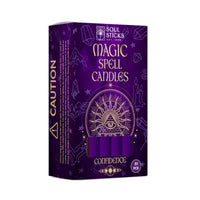 Magic Spell Candles - Soul Sticks Confidence (20)