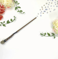 Crystal Pyrite Enchantment Wand - Altar Décor