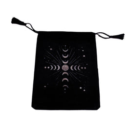 Velvet Tarot Card Bag - Lunar Cycle