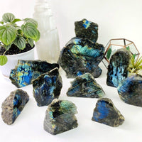 Large Labradorite Crystal Cut Base (1.5–2kg)