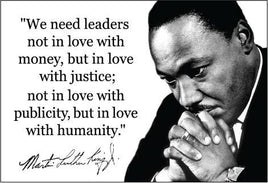 We Need Leaders Not in Love with Money - Magnet