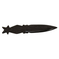 Star Handle Golden Sheen Obsidian Knife - Athame