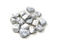 Howlite Tumbled Stone (3/4"–1.5") - 1 lb