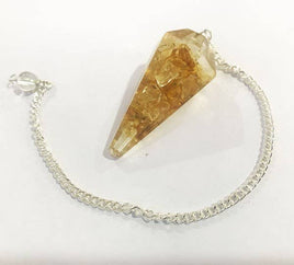 Citrine/Orgone Pendulum