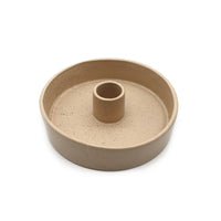 Beige Ceramic Palo Santo Burner (4 in.) -