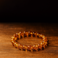 Light Amber Bracelet 8mm - Russia