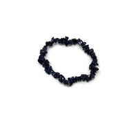 Blue Sandstone Chip Bracelet (#96)