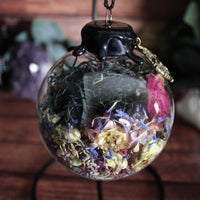 Protection Witch Ball with Stand - Bronze