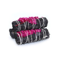 Blossom Floral White Sage Smudge Stick (4 in.)