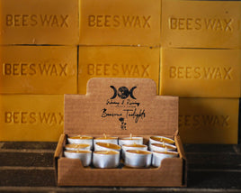 Beeswax Tealight Candle (5-Hour Burn)