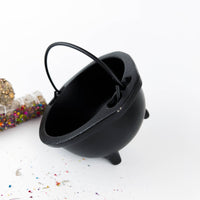 6"D Cast Iron Cauldron