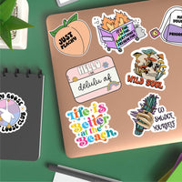 "Ain't Nobody Safe" Mercury Retrograde Cat Sticker
