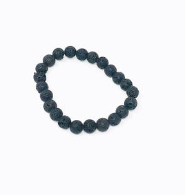 Lava Stone 8mm Bracelet (#10)