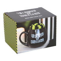 Strange & Unusual Gothic Halloween Mug and Socks Set