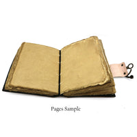 Blank Leather Journal - Mystical Deck (5 x 7 in.)
