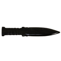 Golden Sheen Obsidian Knife with Spiral Handle