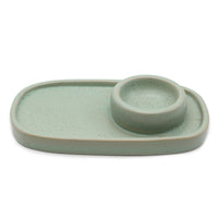 Sage Green Ceramic Palo Santo Burner (6.5 in.)