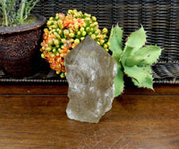 50-100g - Crystal Raw Smoky Quartz Semi-Polished Point