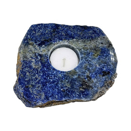 Sodalite -Tea Light Candle Holder