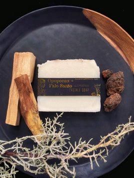 4.5 oz Bar Opoponax + Palo Santo Castile Soap