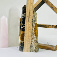Ocean Jasper Crystal Polished Point Tower (#2)