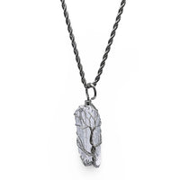 Tree of Life Necklace - Prismatic Natural Crystal Quartz