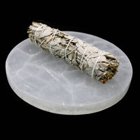 Selenite Charging Plate - Round (6 in.)