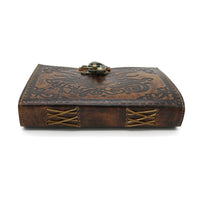Celestial Blank Leather Journal - Embossed (5 x 7 in.)