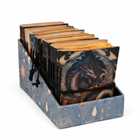 Printed String-Tie Leather Journal (3 x 4 in.)