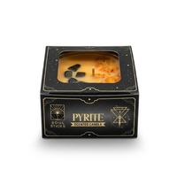 Pyrite Crystal Smudge Candle