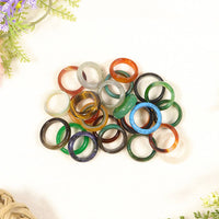 Assorted Semi-Precious Gem Stone Rings