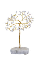 Sm Clear Quartz Stone Crystal Tree (60 Beads)