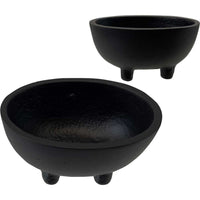 Cast Iron-Incense Holder-Oval Bowl 3 x 2.25X1.5"H