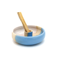 Light Blue Palo Santo Burner  (4 in.)