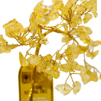 Lrg Citrine Crystal Tree (100 Beads)