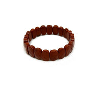 Red Jasper Faceted Beads Bracelet