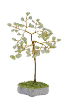 Sm Peridot Crystal Tree (60 Beads)