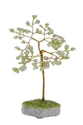 Sm Peridot Crystal Tree (60 Beads)