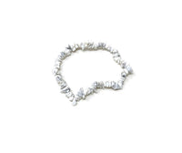 Howlite Chip Bracelet (#101)