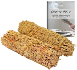 4" Sandalwood Scented Sage Smudge Stick