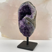 Amethyst Stalactite on Metal Stand (#03)