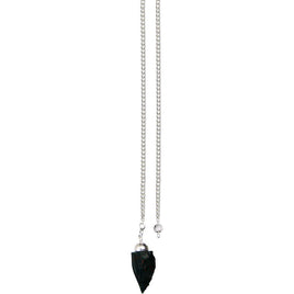 Rough Bloodstone Jasper Pendulum