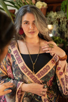 Sacred Heart Courage Dear Heart Opera Duster Kimono Robe w/