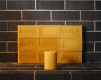 3" Classic Pillar Candles - Pure Beeswax Candles