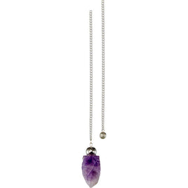 Amethyst Rough Pendulum