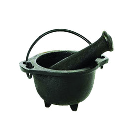 4.5" Cauldron Cast Iron Mortar and Pestle